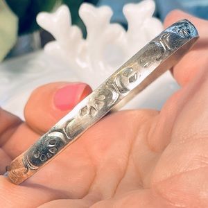 5 for $25 Sale! VTG Antique Etched Bracelet